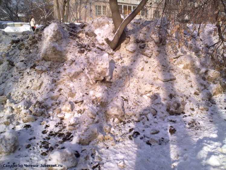 Фотография: Снежные валы на улицах Люберец фото 4.jpg, пользователя: В@cильичЪ