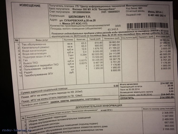 Сколько платят за квартиру в москве
